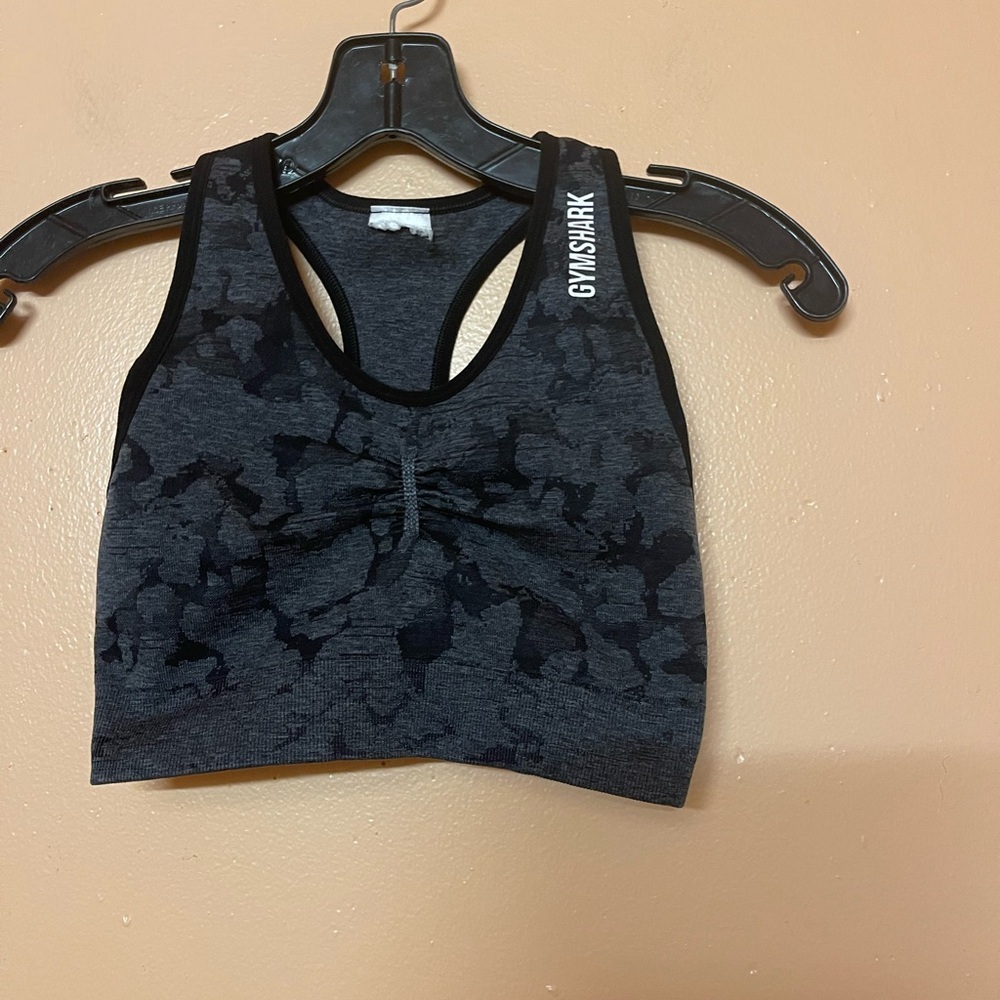 Gymshark Sports Bra Camo Pit To Pit 12 Size Tags Is Remove